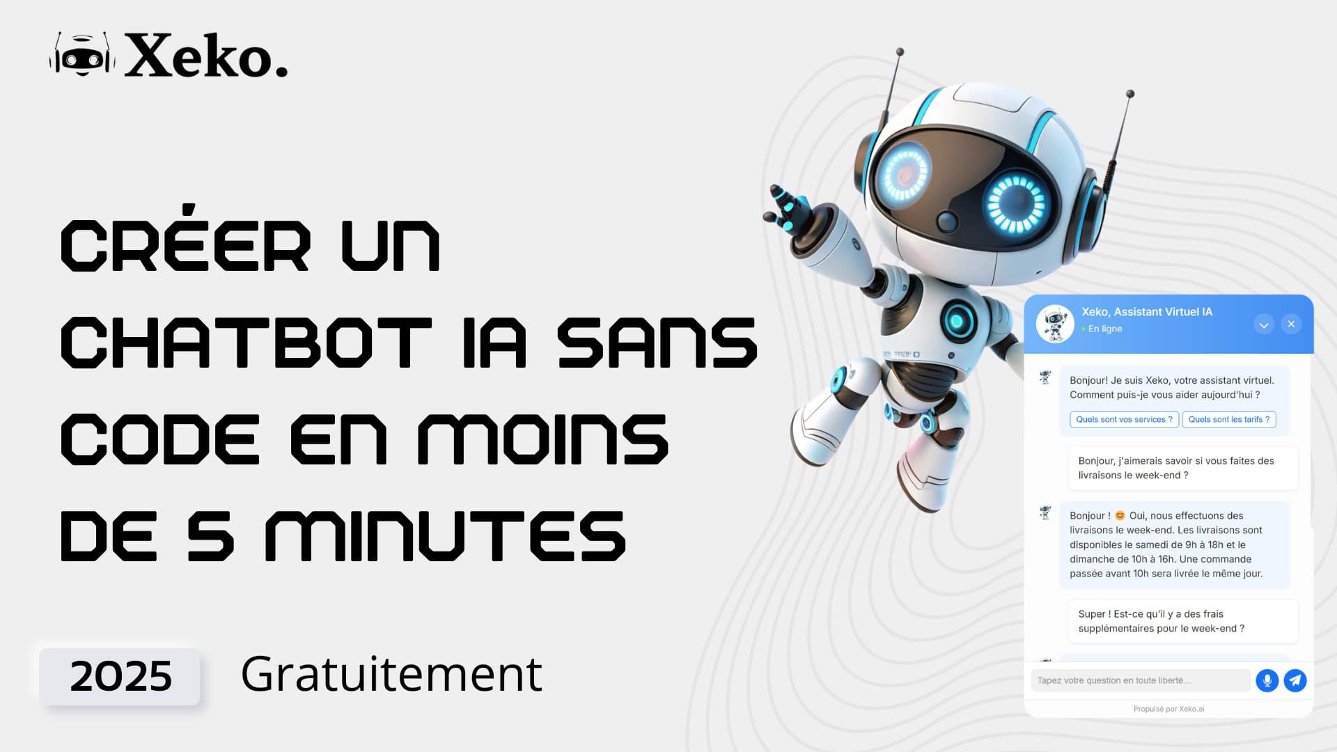 Créer un chatbot IA sans code en moins de 5 minutes 🚀